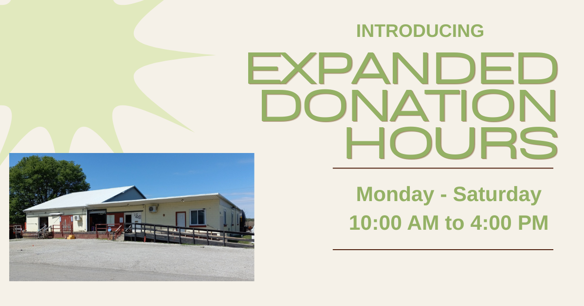Expanded donation hours 2